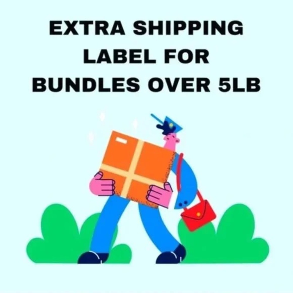 Extra Shipping Label For Live Shows